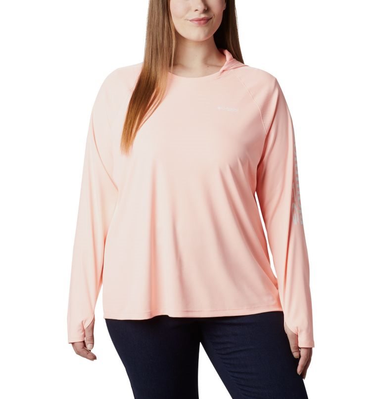 Columbia PFG Tidal Deflector Hettegensere Dame Korall | Plus Size 48695B